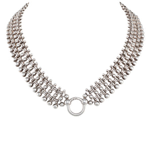 Victorian Silver Collar