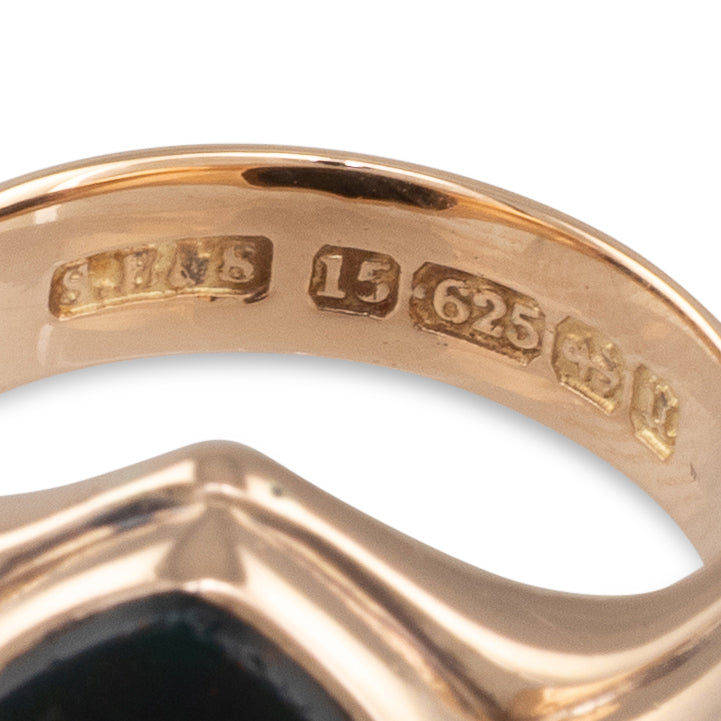 Bloodstone Signet Ring