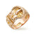 Antique Engraved Buckle Ring