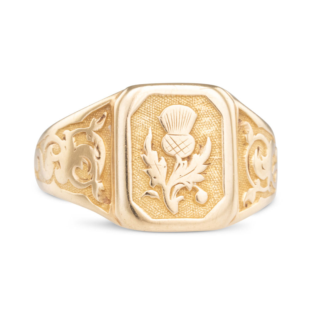 Gold Signet Ring