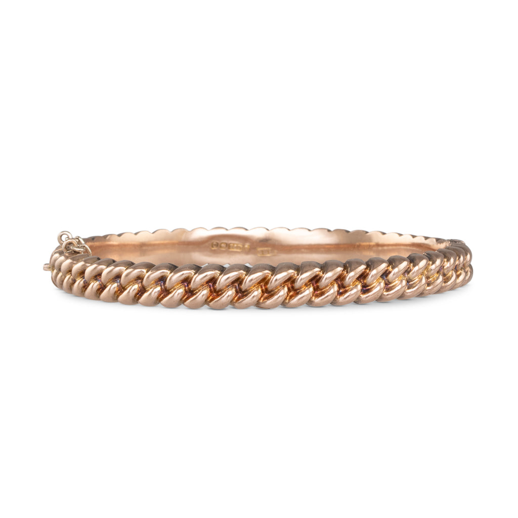 Antique Rose Gold Bangle