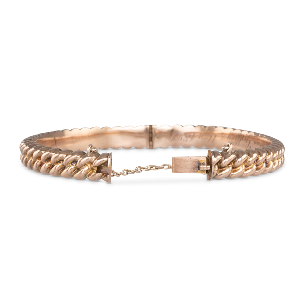 Antique Rose Gold Bangle