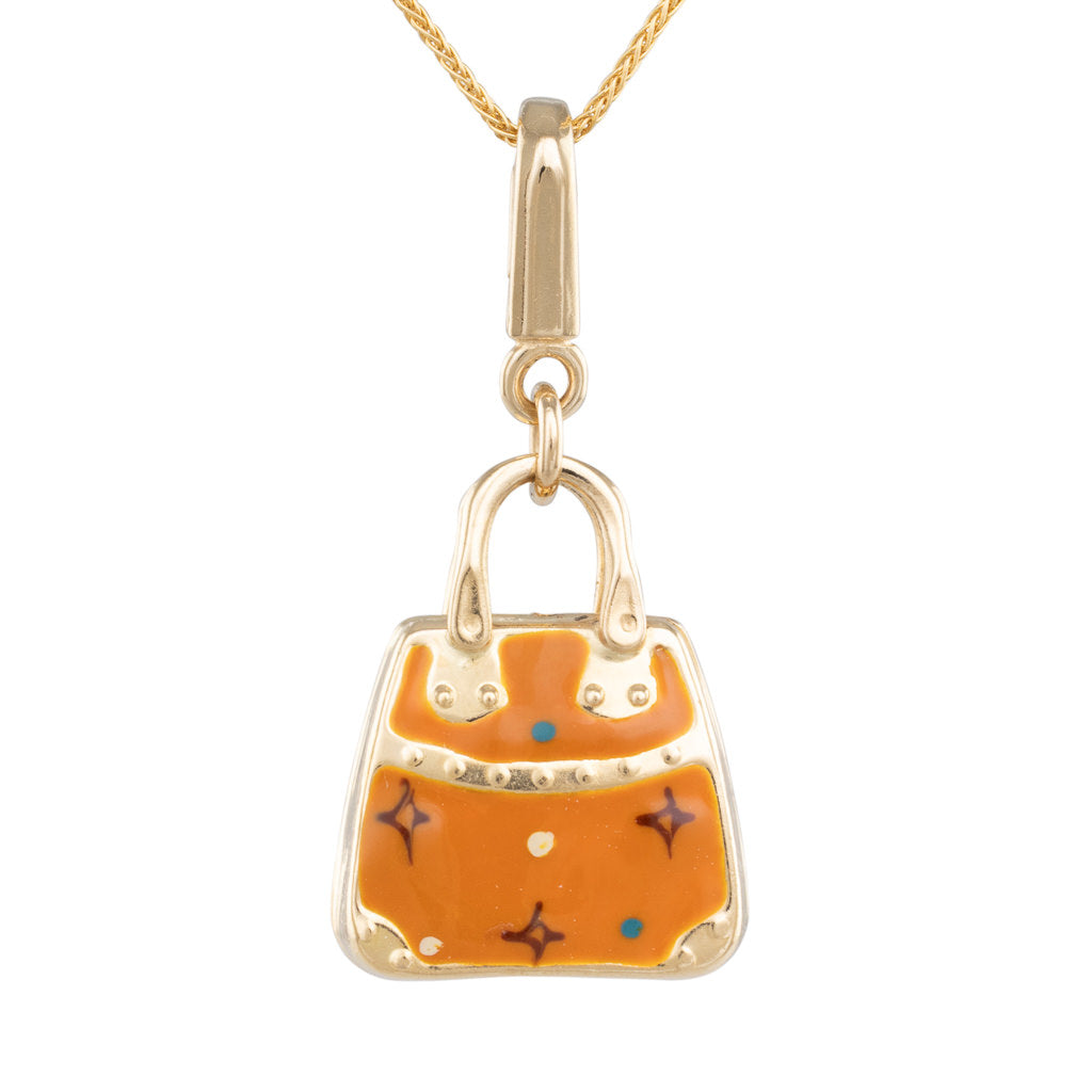 Enamel Handbag Charm