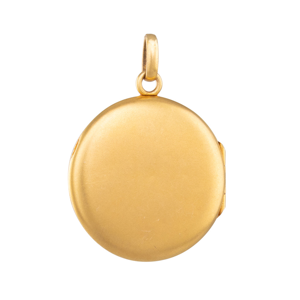 French Gold Locket