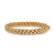 Antique Gold Hinged Bangle