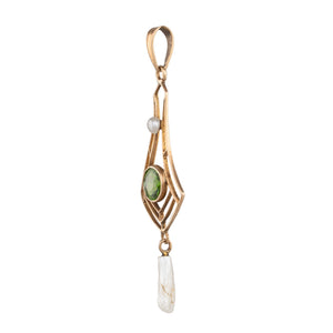 Antique Tourmaline Pendant