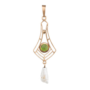 Antique Tourmaline Pendant
