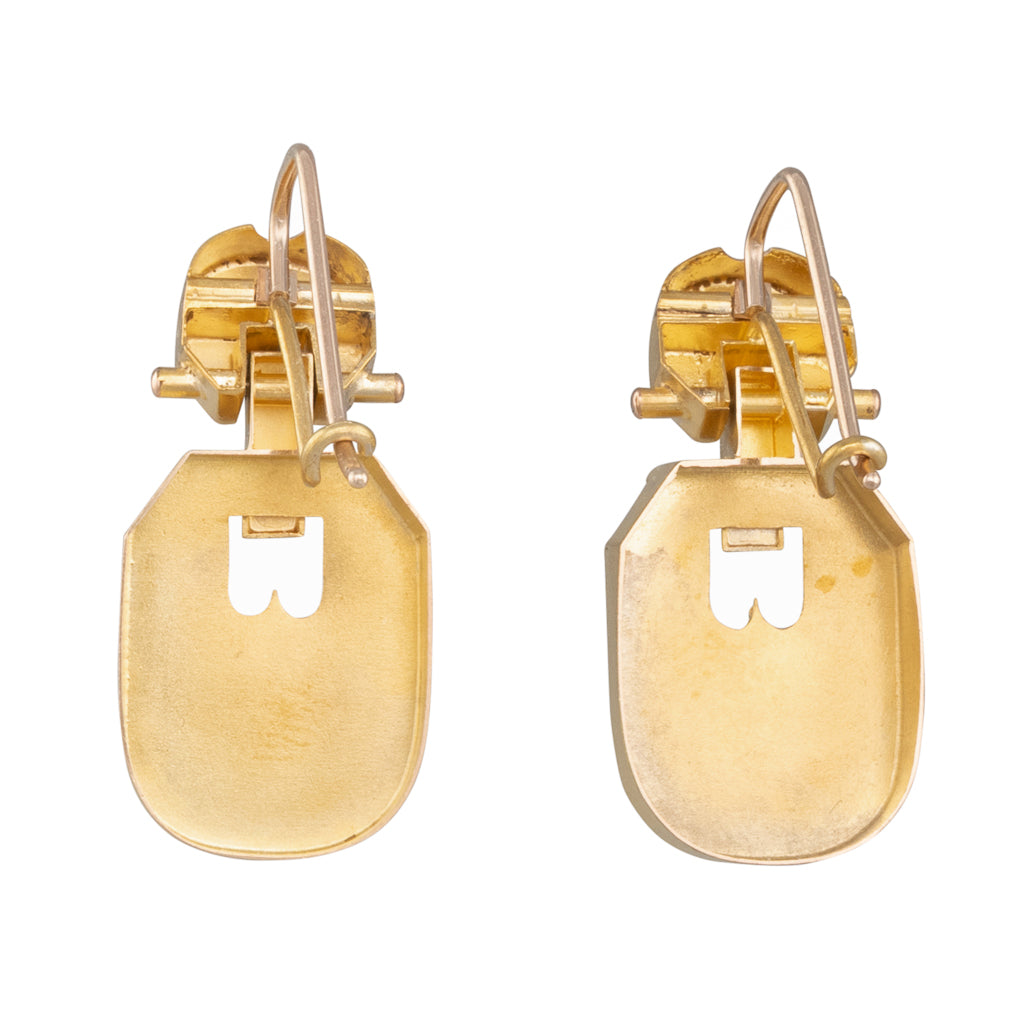Victorian Gold Earrings