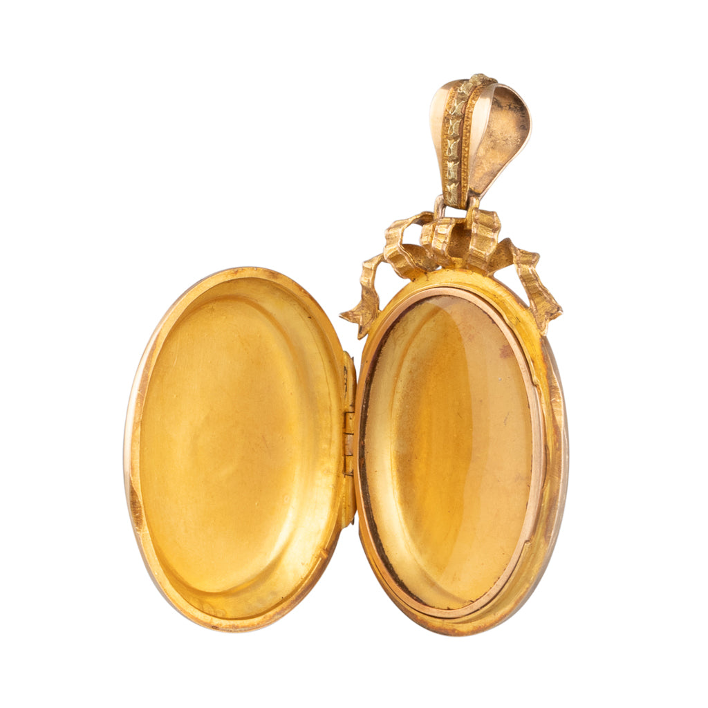 French Gold Locket