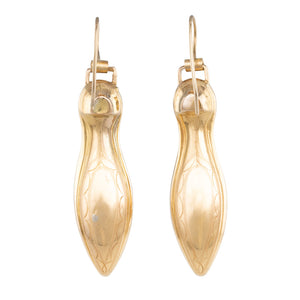 Golden Slipper Earrings