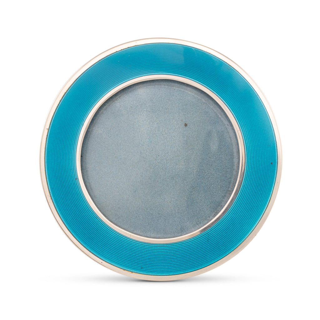 Enamelled Silver Photo Frame