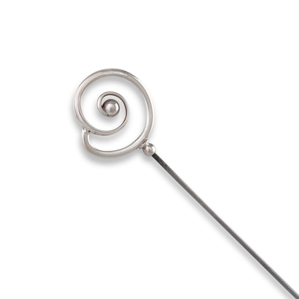 Antique Silver Hat Pin