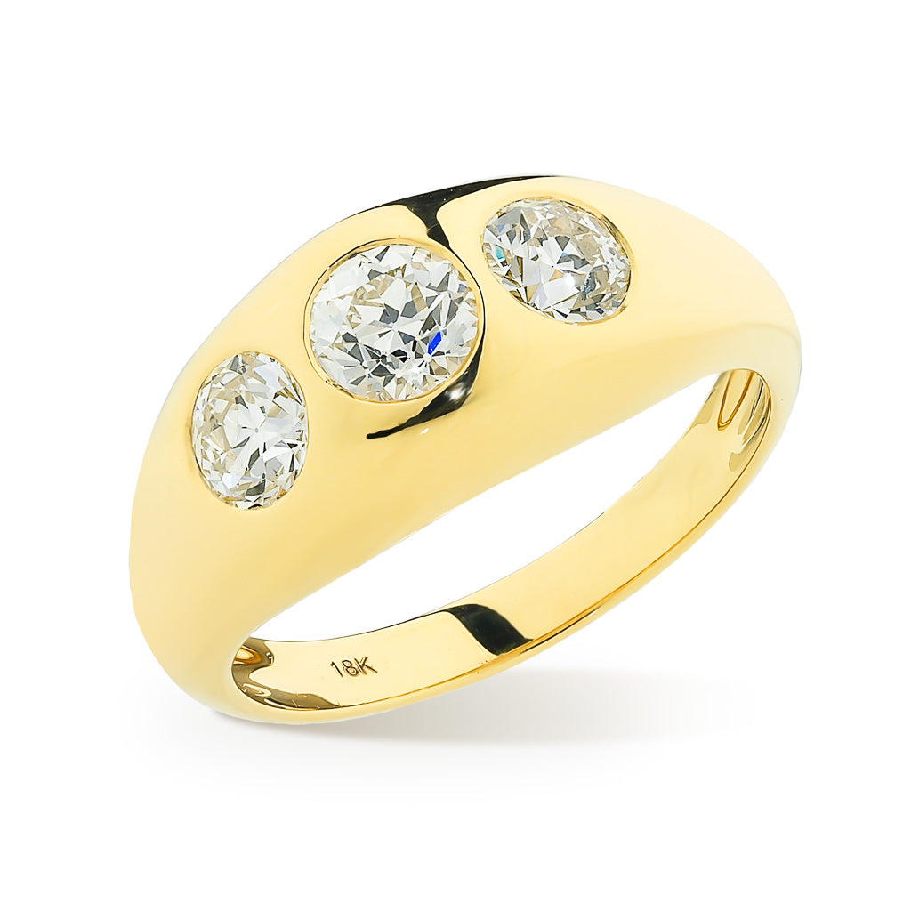 Diamond Gypsy Set Ring