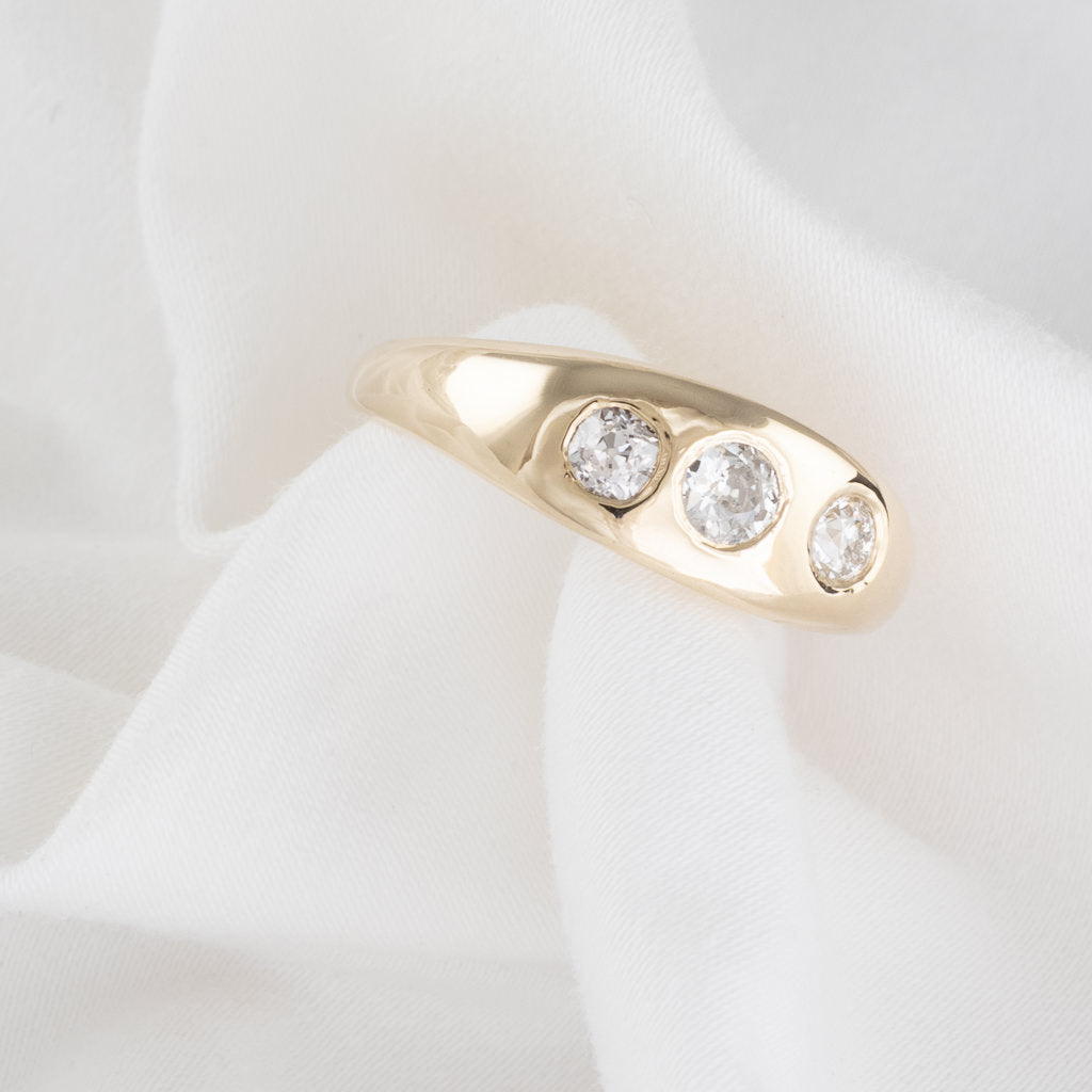 Diamond Gypsy Set Ring