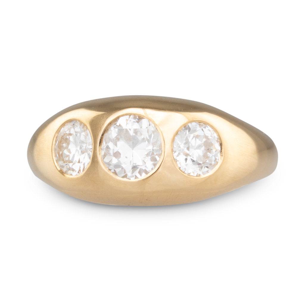 Diamond Gypsy Set Ring