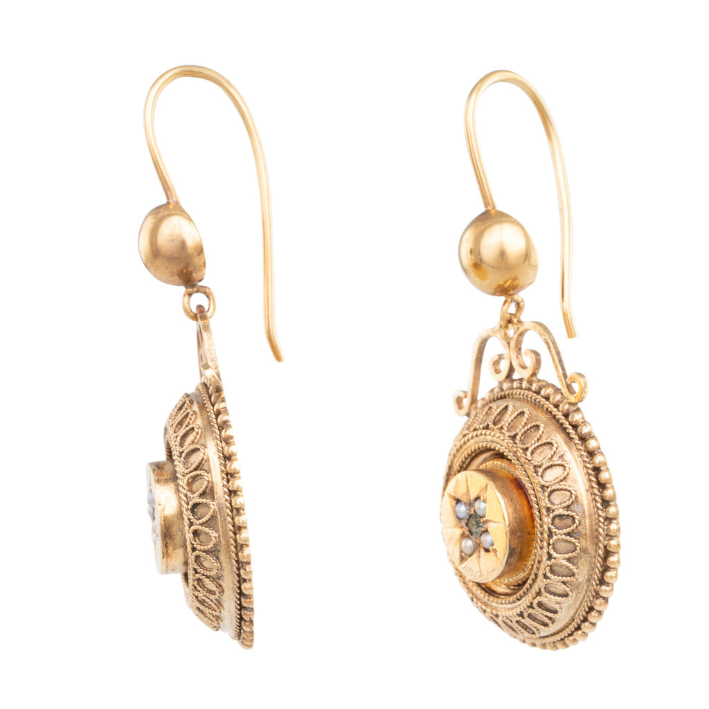 Etruscan Revival Earrings