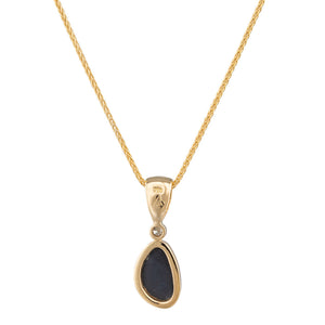Opal & Diamond Pendant