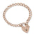 9ct Rose Gold Padlock Bracelet