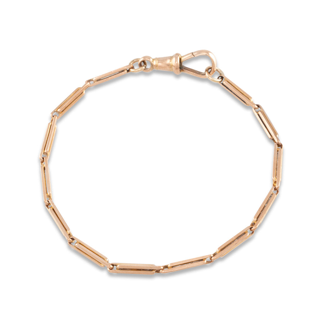 9ct Rose Gold Fancy Link Bracelet