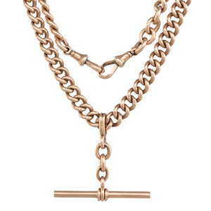 Antique Gold Albert Chain