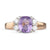 Unheated Purple Spinel Ring
