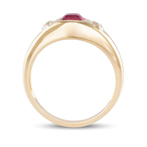 Ruby and Diamond Ring