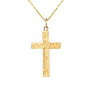 Antique Engraved Cross