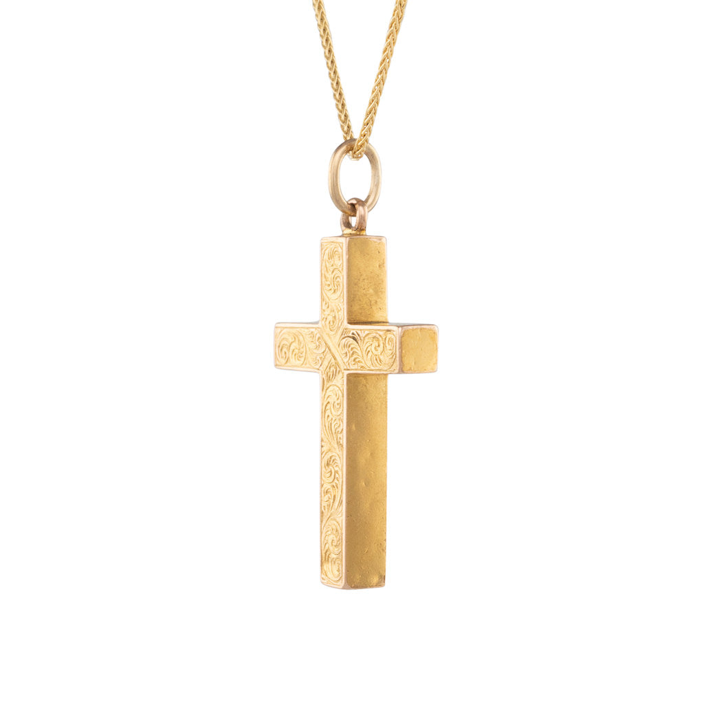 Antique Engraved Cross