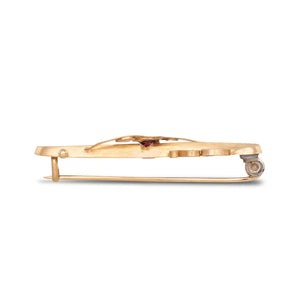 Antique Garnet Brooch