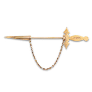 Antique Australian Jabot Pin