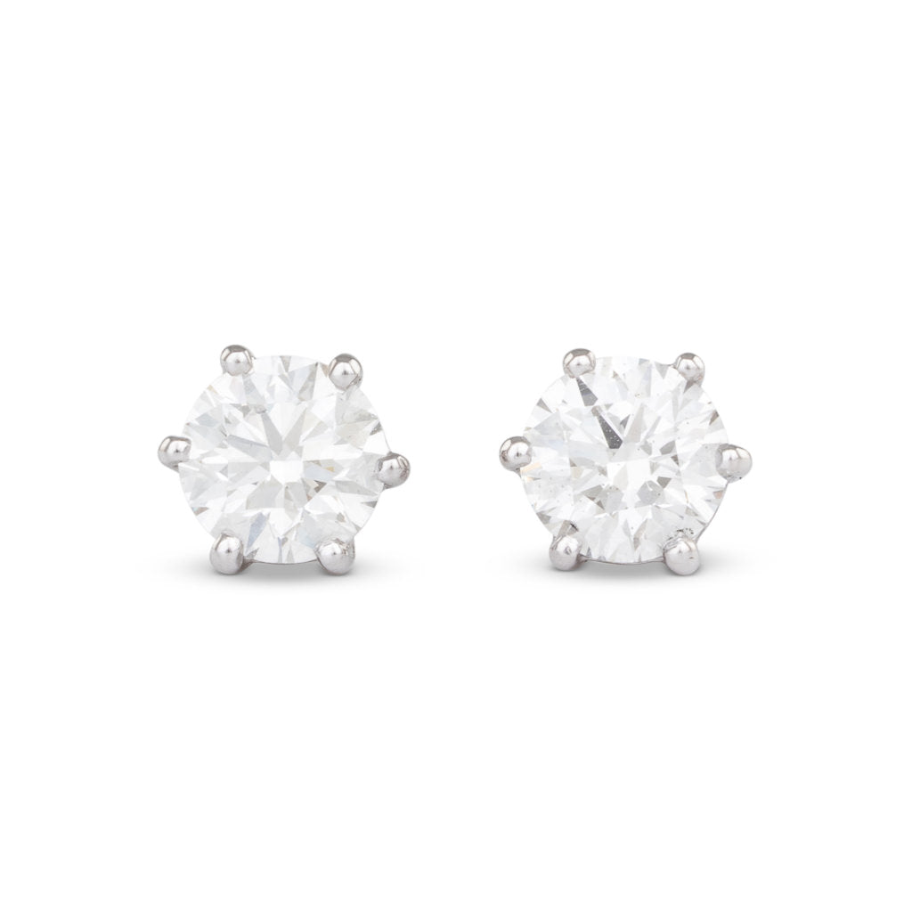 Diamond Stud Earrings 1.43ct