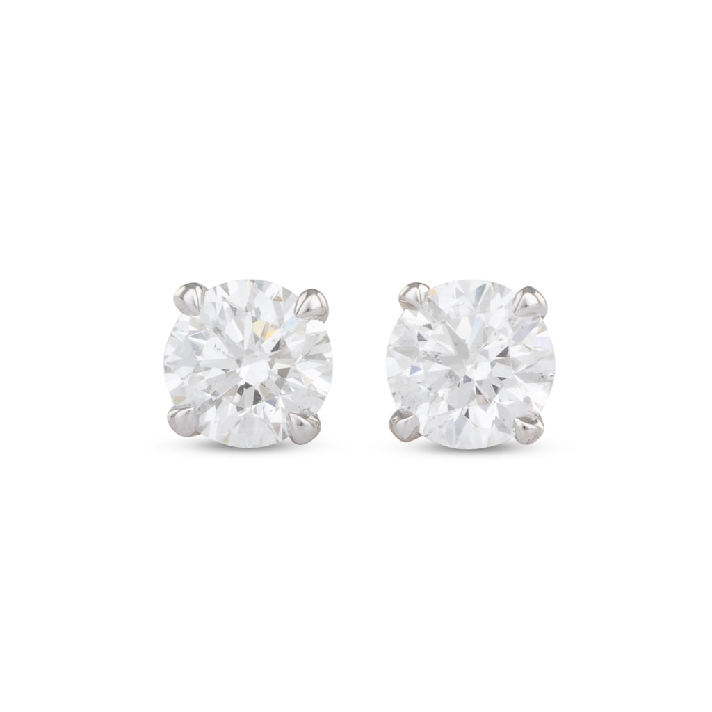 Diamond Stud Earrings 2.02ct