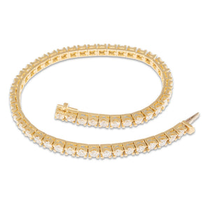 Diamond Tennis Bracelet 4.51ct