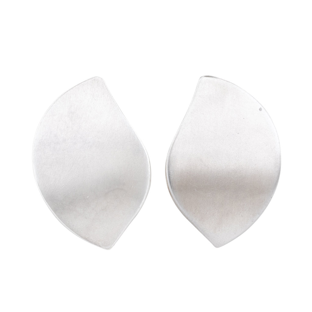 Danish Silver Clip Earrings