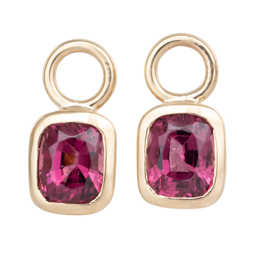Garnet Enhancers for Earrings