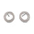 Diamond Swirl Stud Earrings