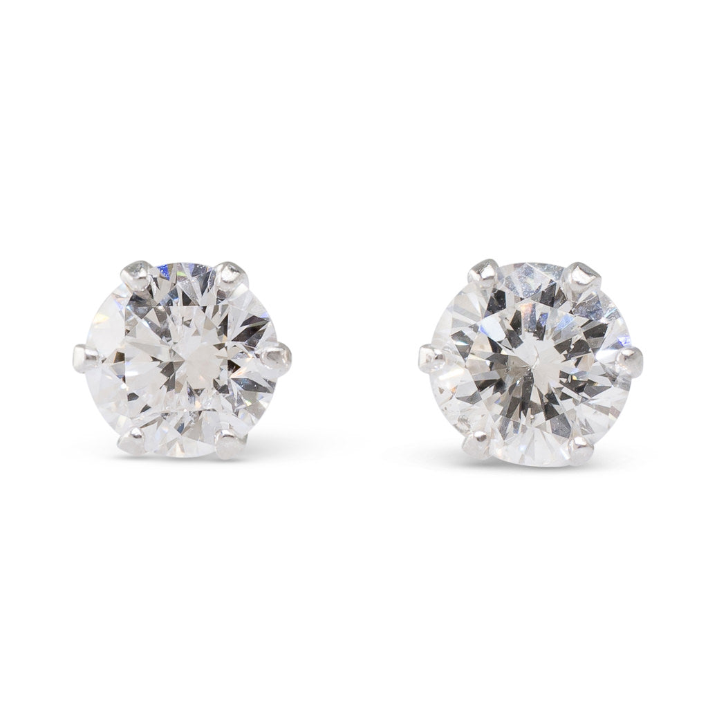 Diamond Studs Totalling 0.30ct WG