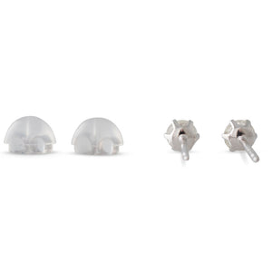 Diamond Studs Totalling 0.30ct WG