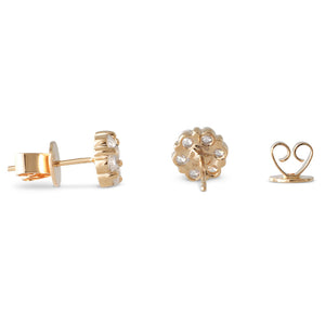 Diamond Cluster Studs