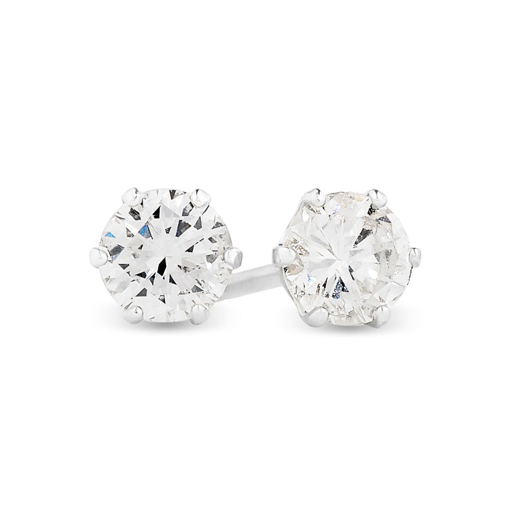 Diamond Studs Totalling 0.40ct