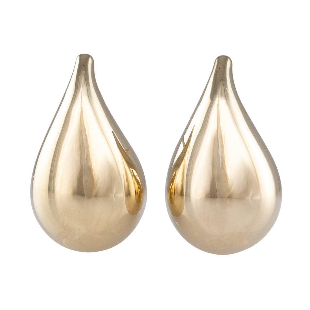 9ct Gold Bulbous Stud Earrings