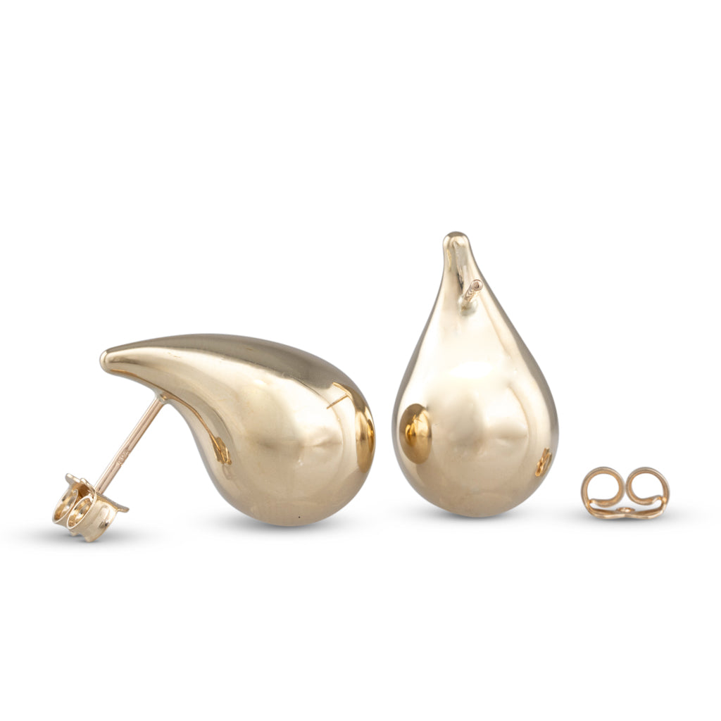 9ct Gold Bulbous Stud Earrings
