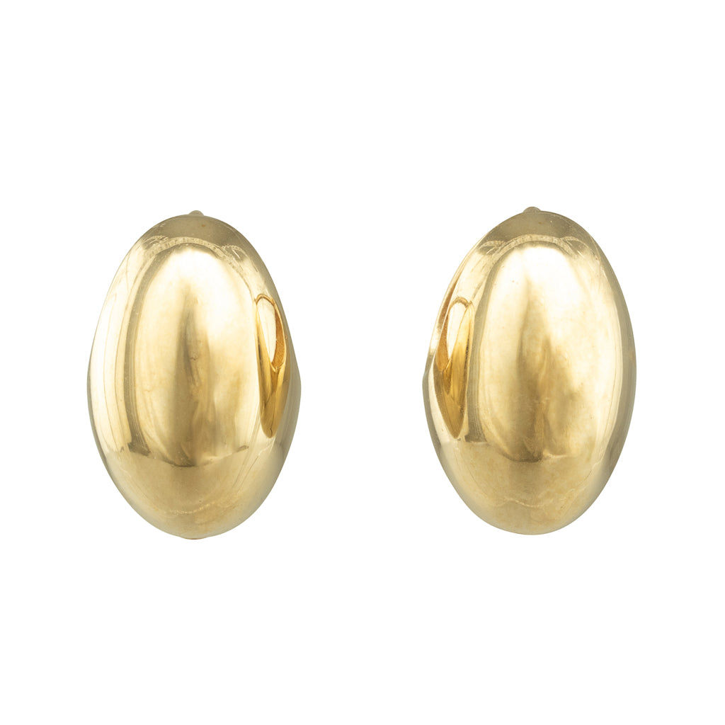 9ct Gold Bulbous Huggies
