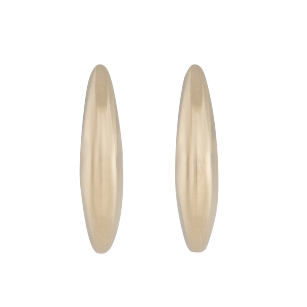 9ct Polished Hoop Earrings