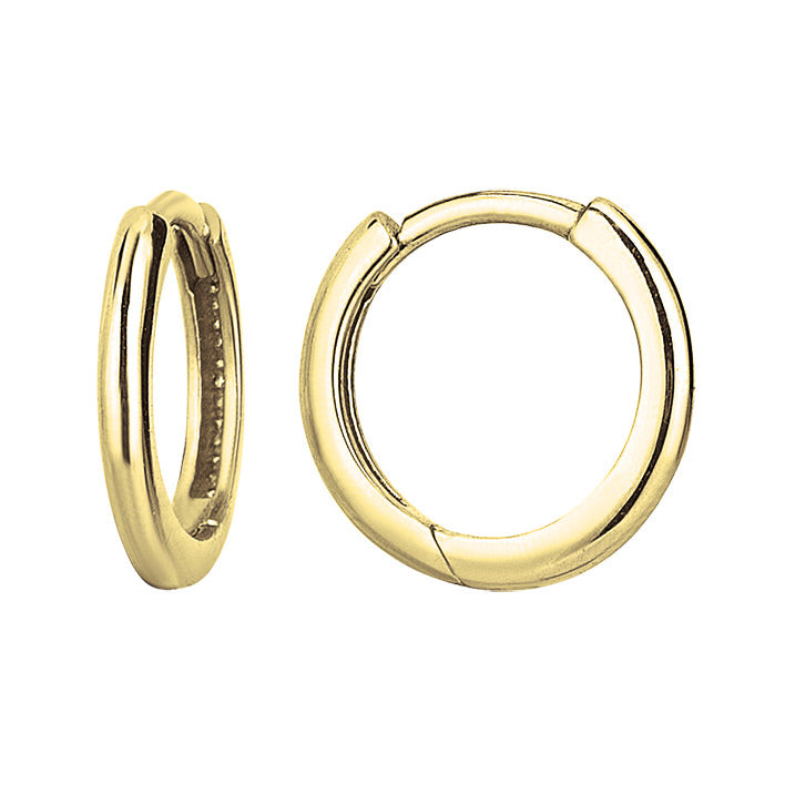 9ct Yellow Gold Huggies