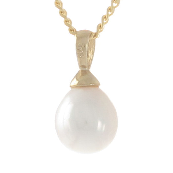 Drop White Freshwater Pendant