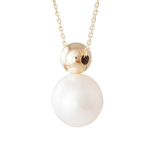 8 - 8.5mm Freshwater Ball Pendant