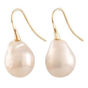 Baroque Freshwater Pearl Hooks