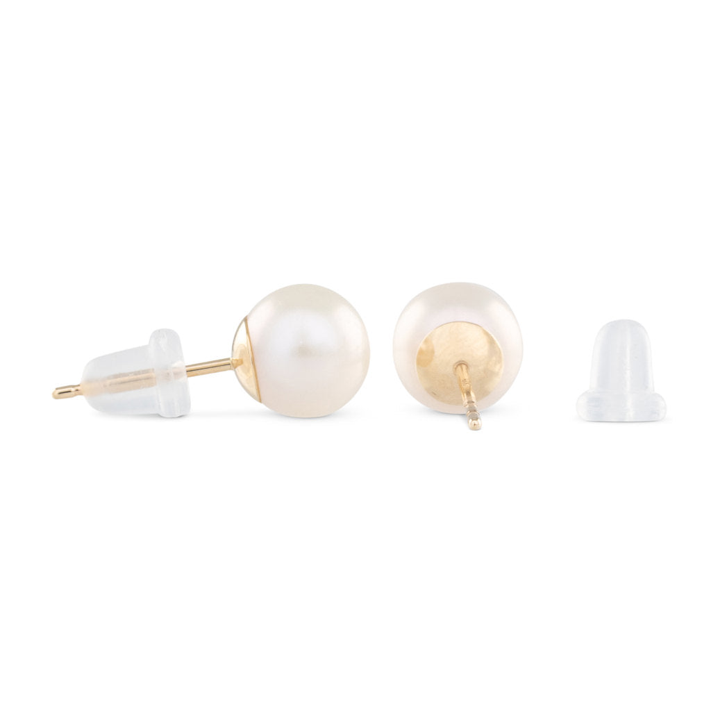 7.5mm Round Freshwater Studs