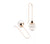 Kailis Rose Gold Trumpet Hooks